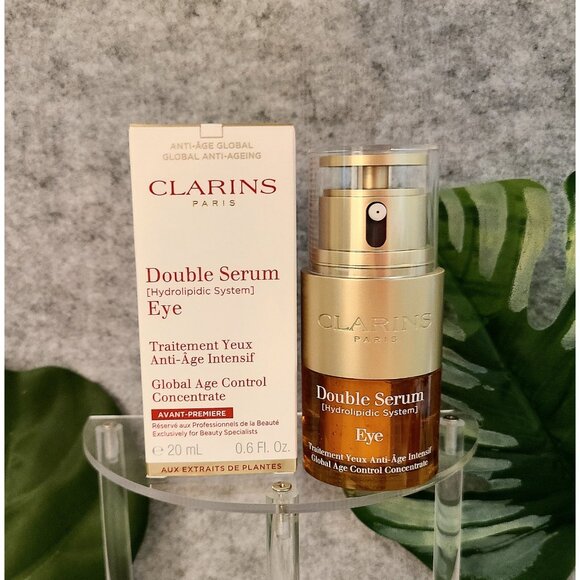 NIB Clarins Double Concentrate Eye Serum - Picture 1 of 4